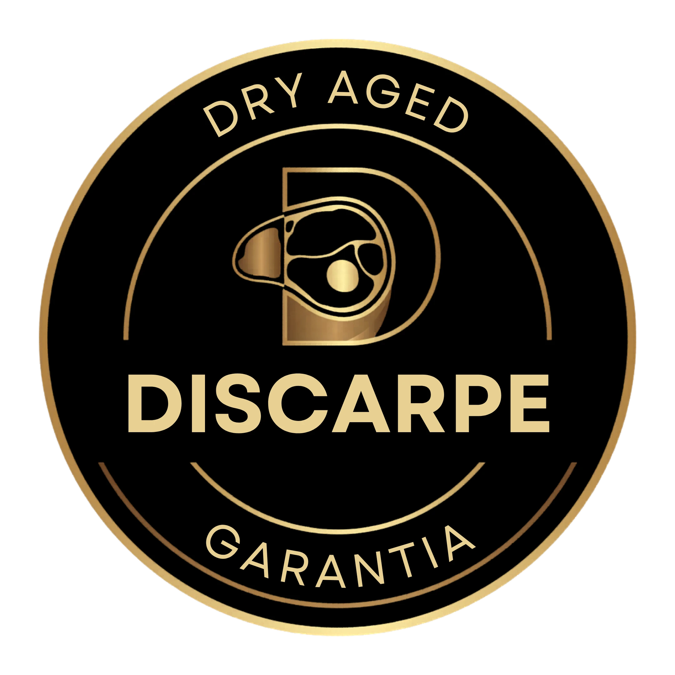 Sello Dry Aged Discarpe · Garantía de proceso en cámara propia